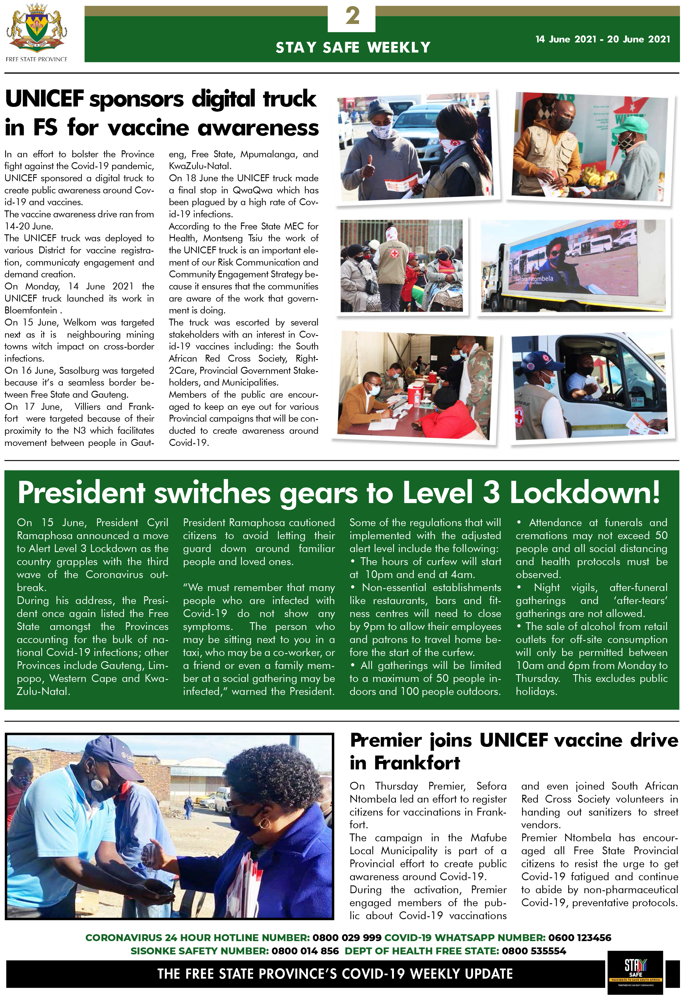 COVID WEEKLY ISSUE 7-2-2